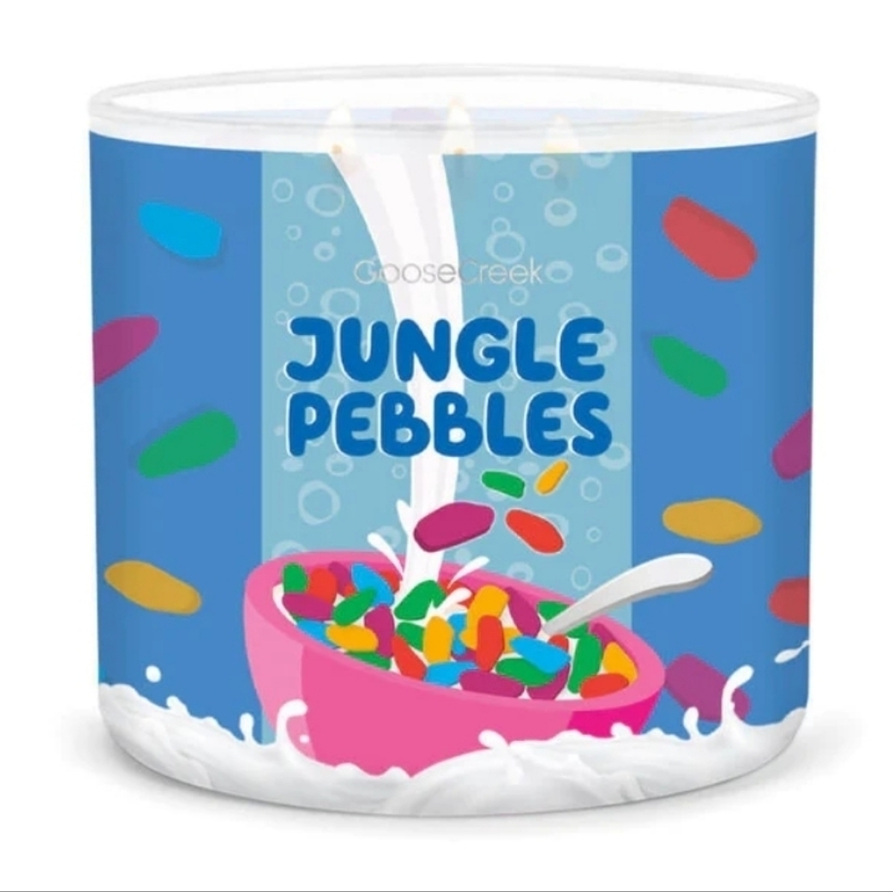 Goose Creek Jungle Pebbles 3 Wick Candle